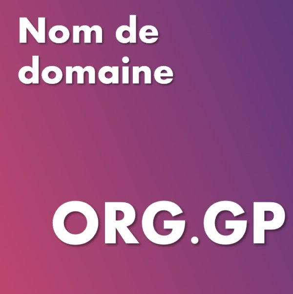 Nom de domaine org.gp