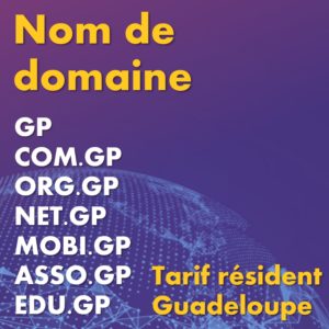 Nom de domaine Guadeloupe .gp